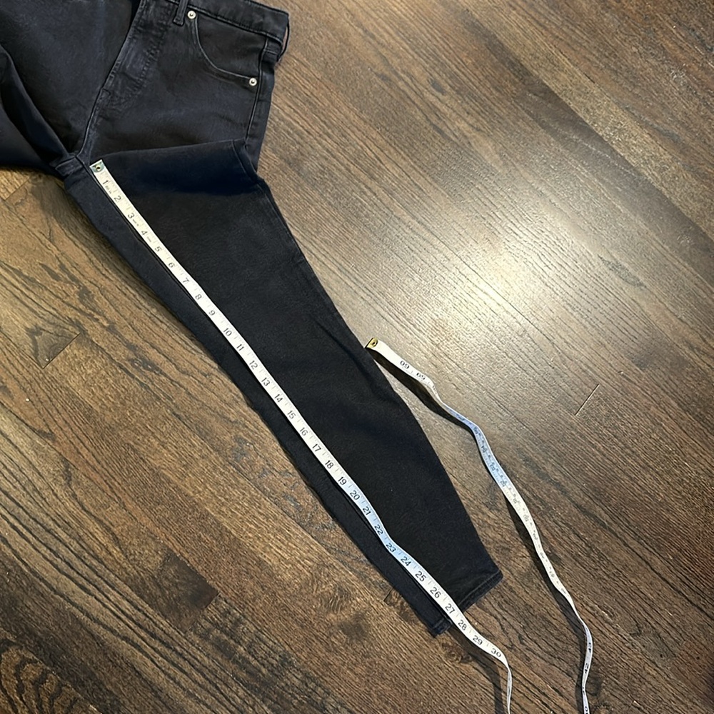 Everlane The Way High Skinny Jean 27 Black EUC - Picture 4 of 8